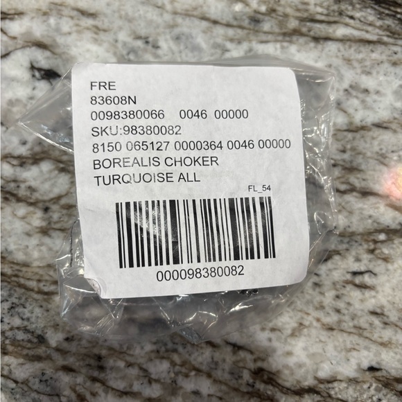 Free People Turquoise Borealis Choker. NWT Sold Out - Picture 3 of 3